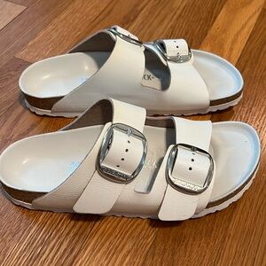 Birkenstock Arizona Big Buckle White